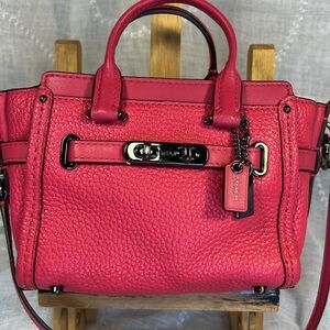 Coach Swagger 15 mini leather rare bag